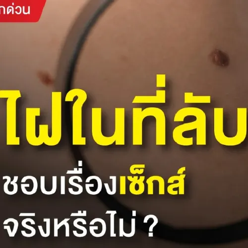 ไฝในที่ลับ  ชอบเรื่องเซ็กส์จริงหรือไม่? โดย แมน การิน